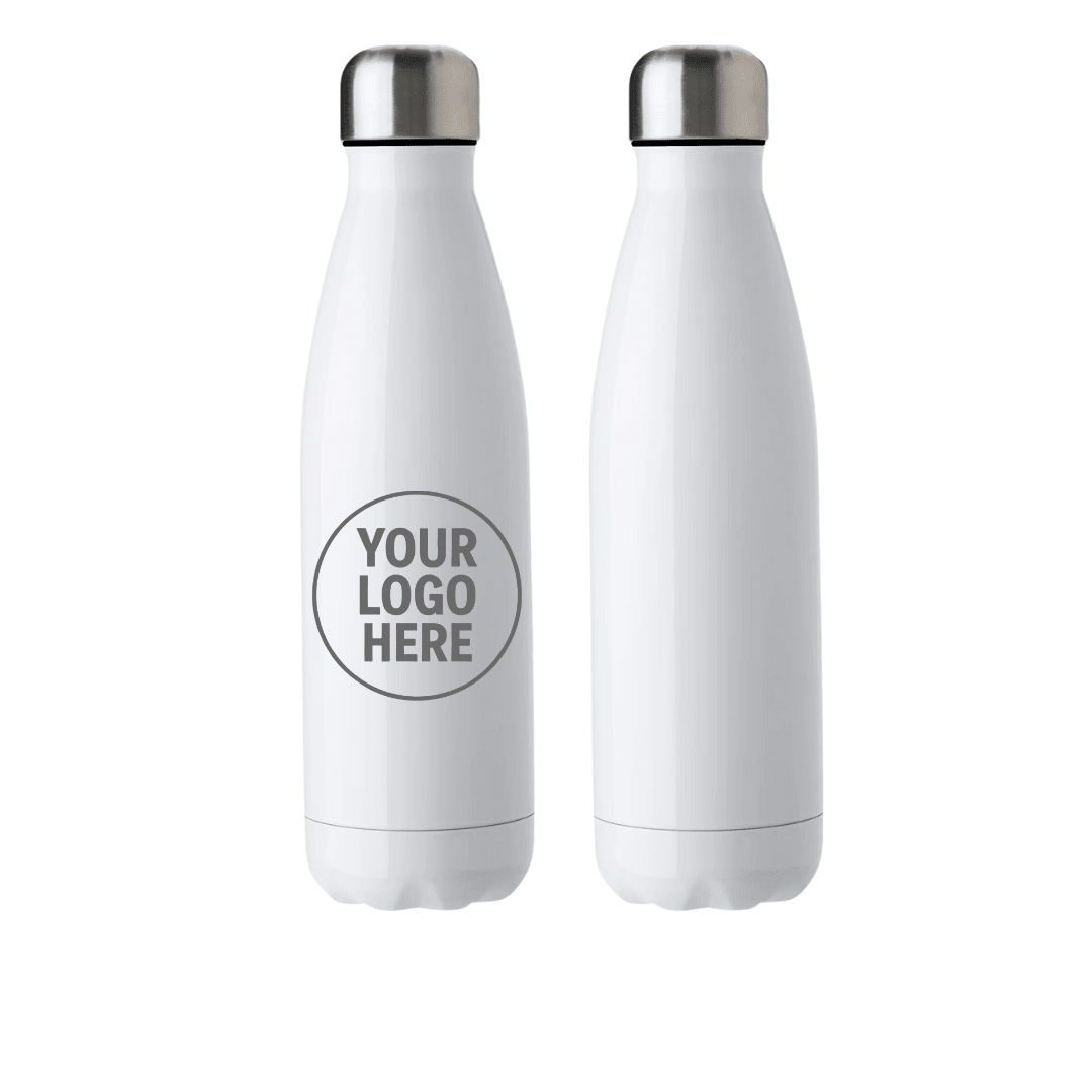 500ml Bowling Water Bottle White - All About Annie LTD