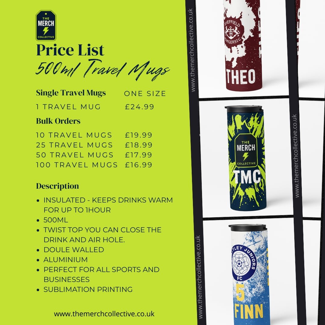 500ml Travel Mug - All About Annie LTD