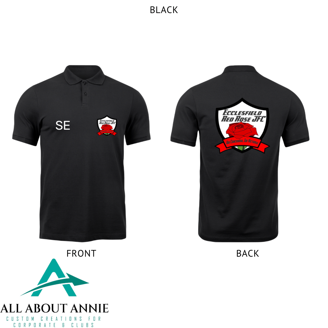 Kids Polo T-Shirts - Black