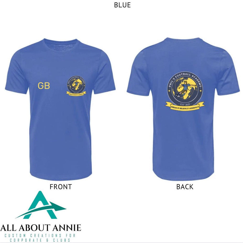 Kids Sports T-Shirts - Blue
