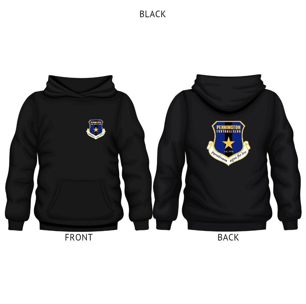 Pennington FC Adults Hoodie Black