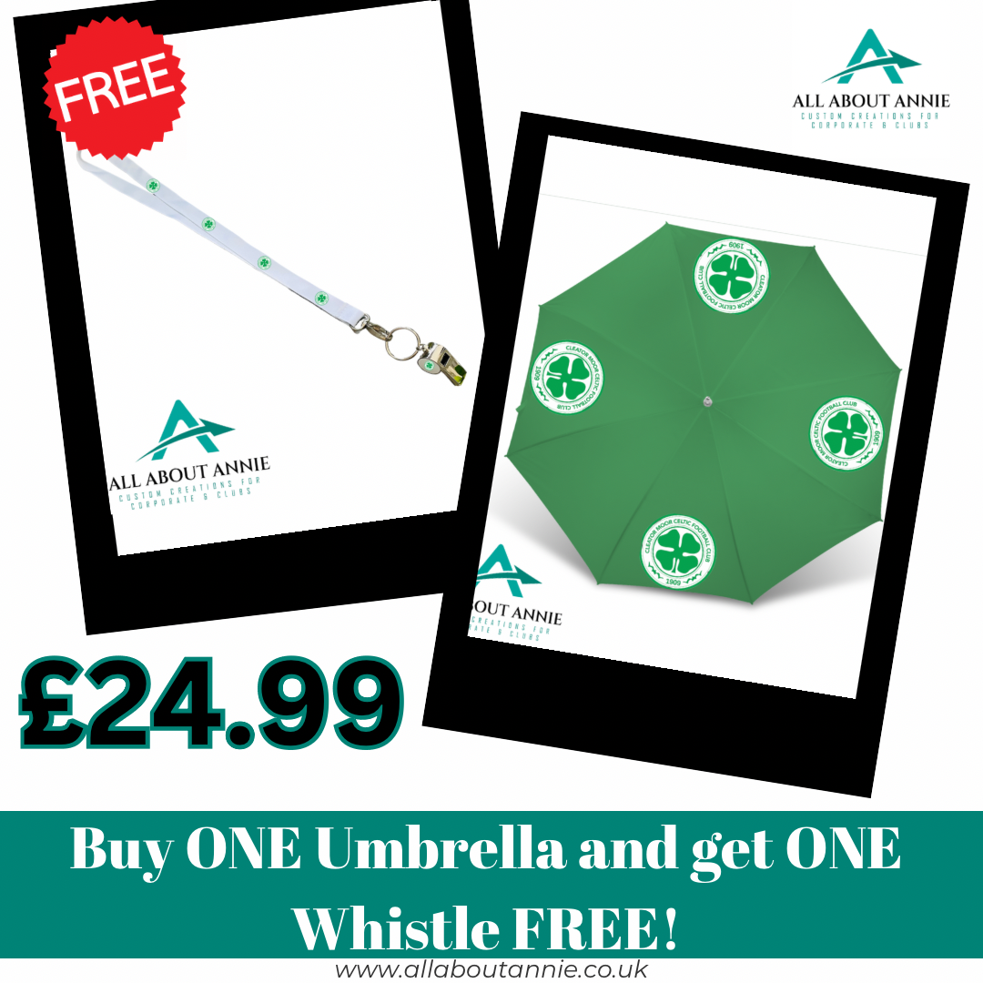 Umbrella & Whistle Bundle - Green