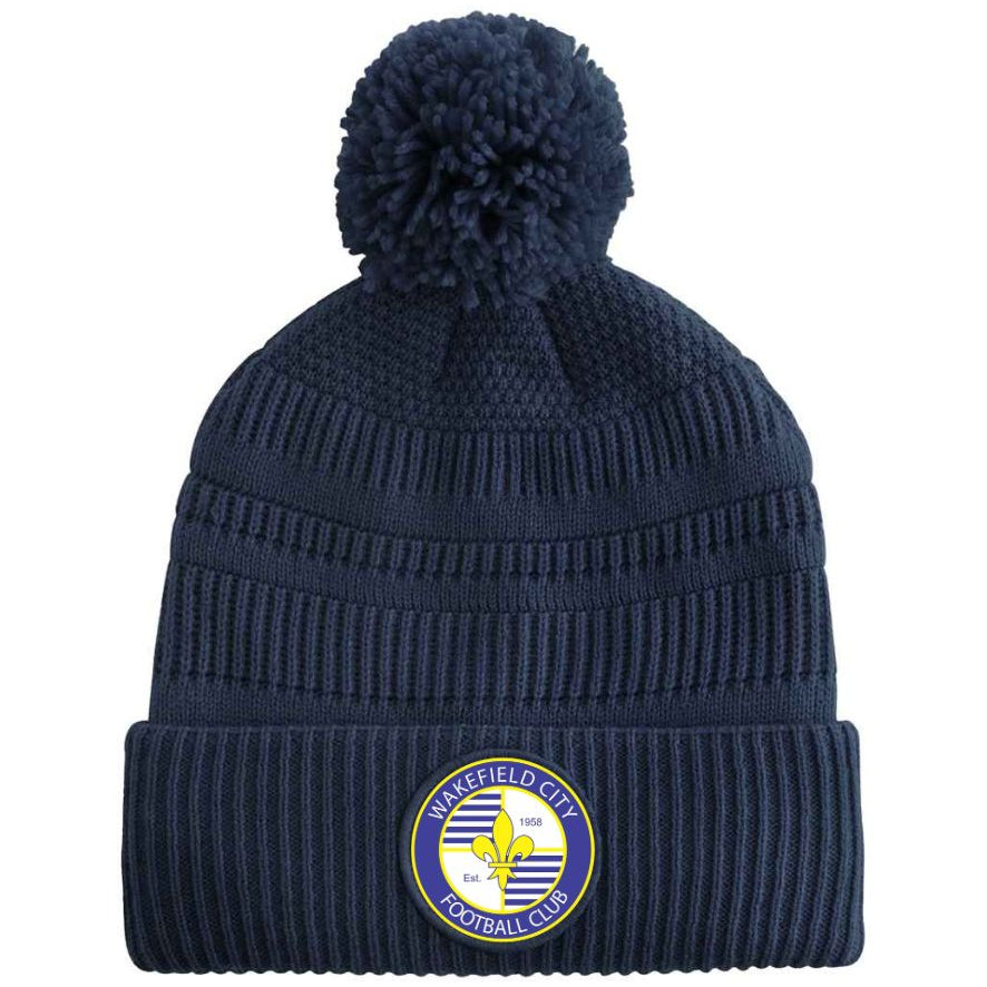 Wakefield City Bobble Beanie Hat