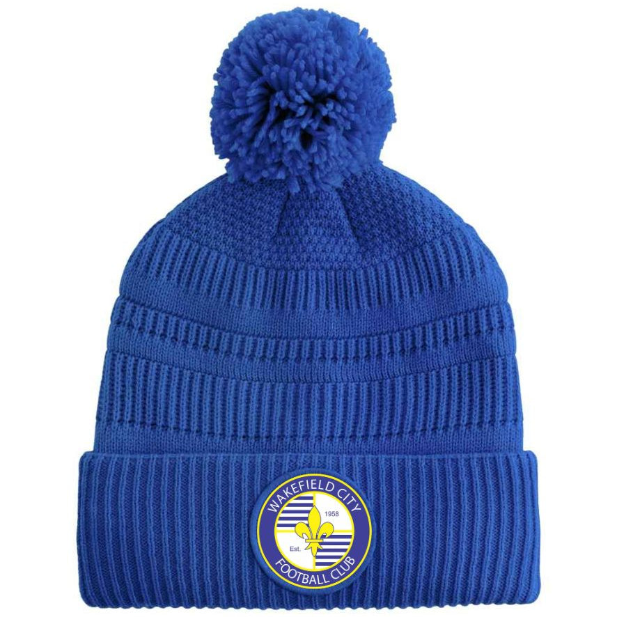 Wakefield City Bobble Beanie Hat