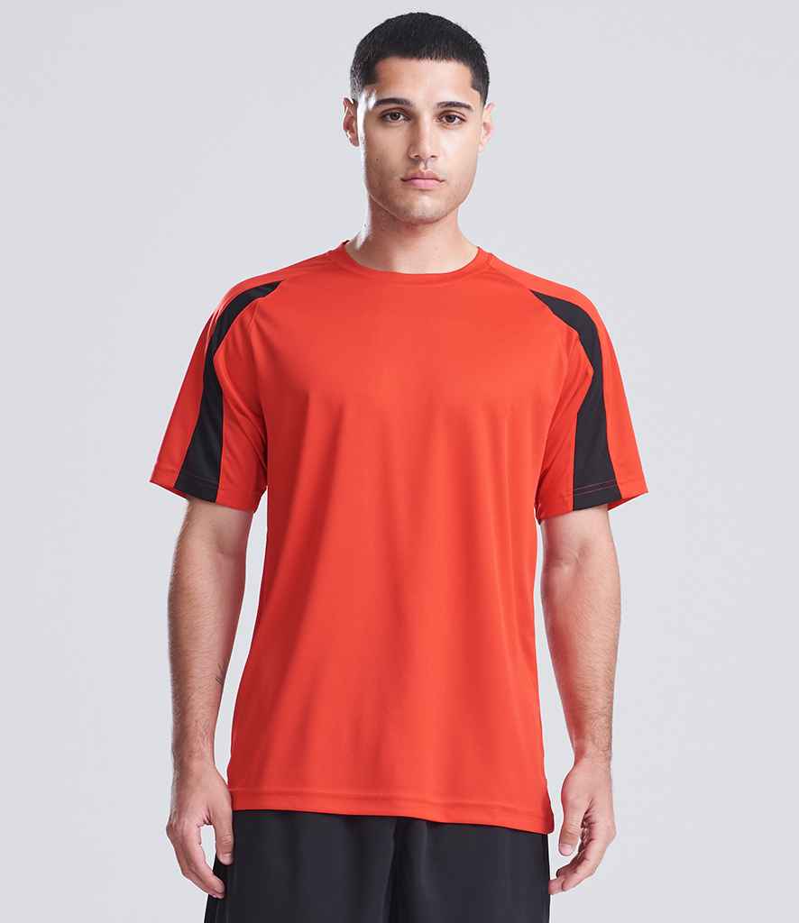 Adults Cool Contrast Wicking T-Shirt - The Merch Collective UK