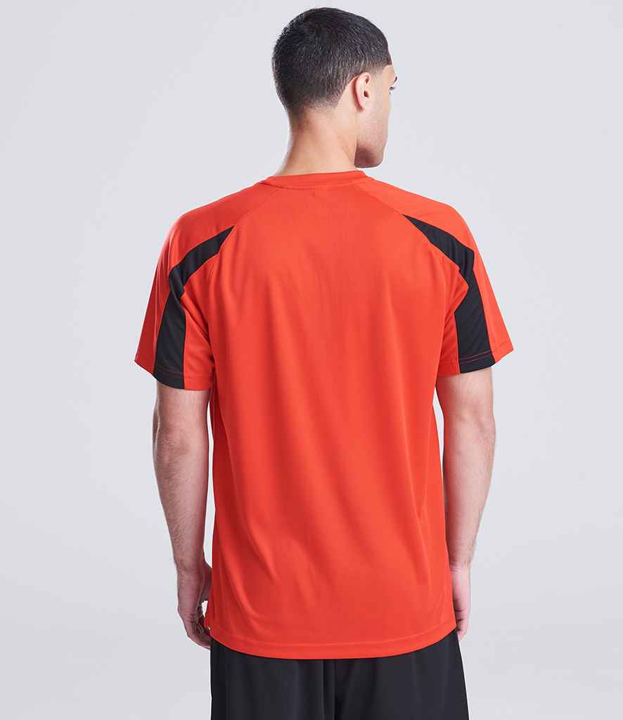 Adults Cool Contrast Wicking T-Shirt - The Merch Collective UK