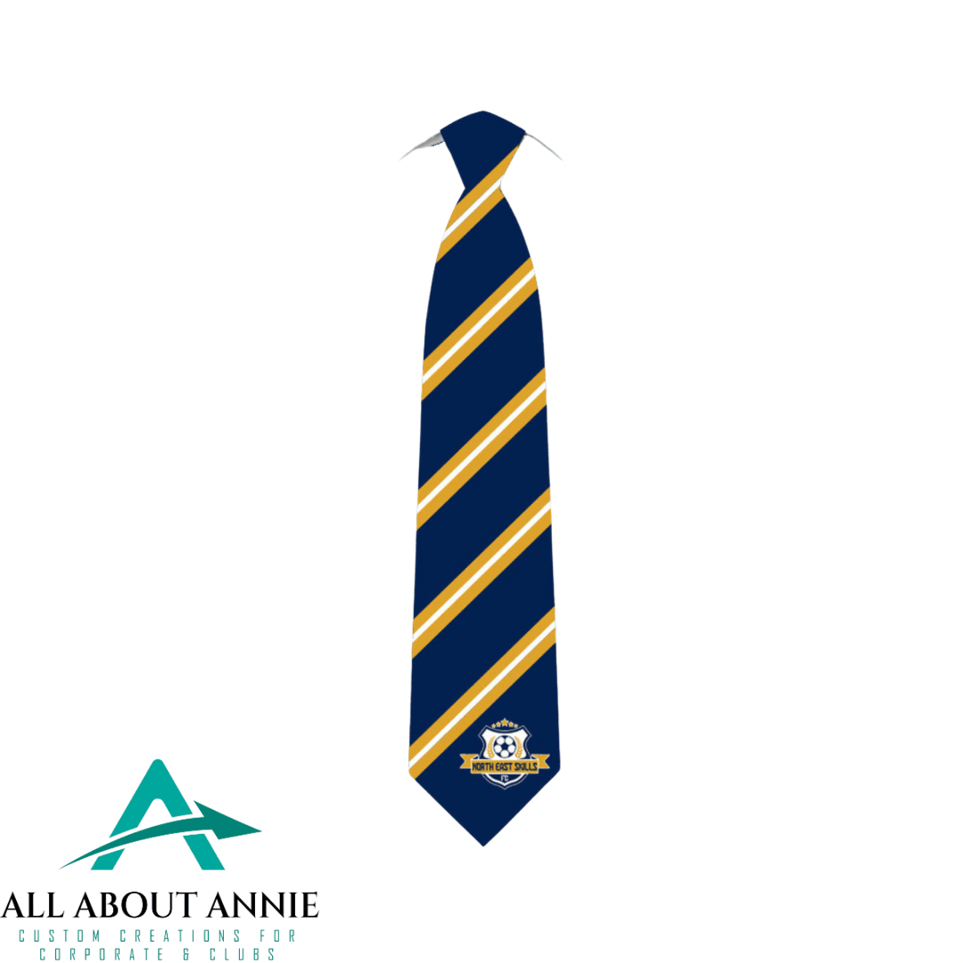 Branded Silk Ties - The Merch Collective UK