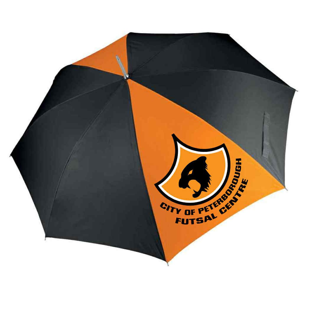 City of Peterborough Futsal Centre Golf Umbrella - The Merch Collective UK