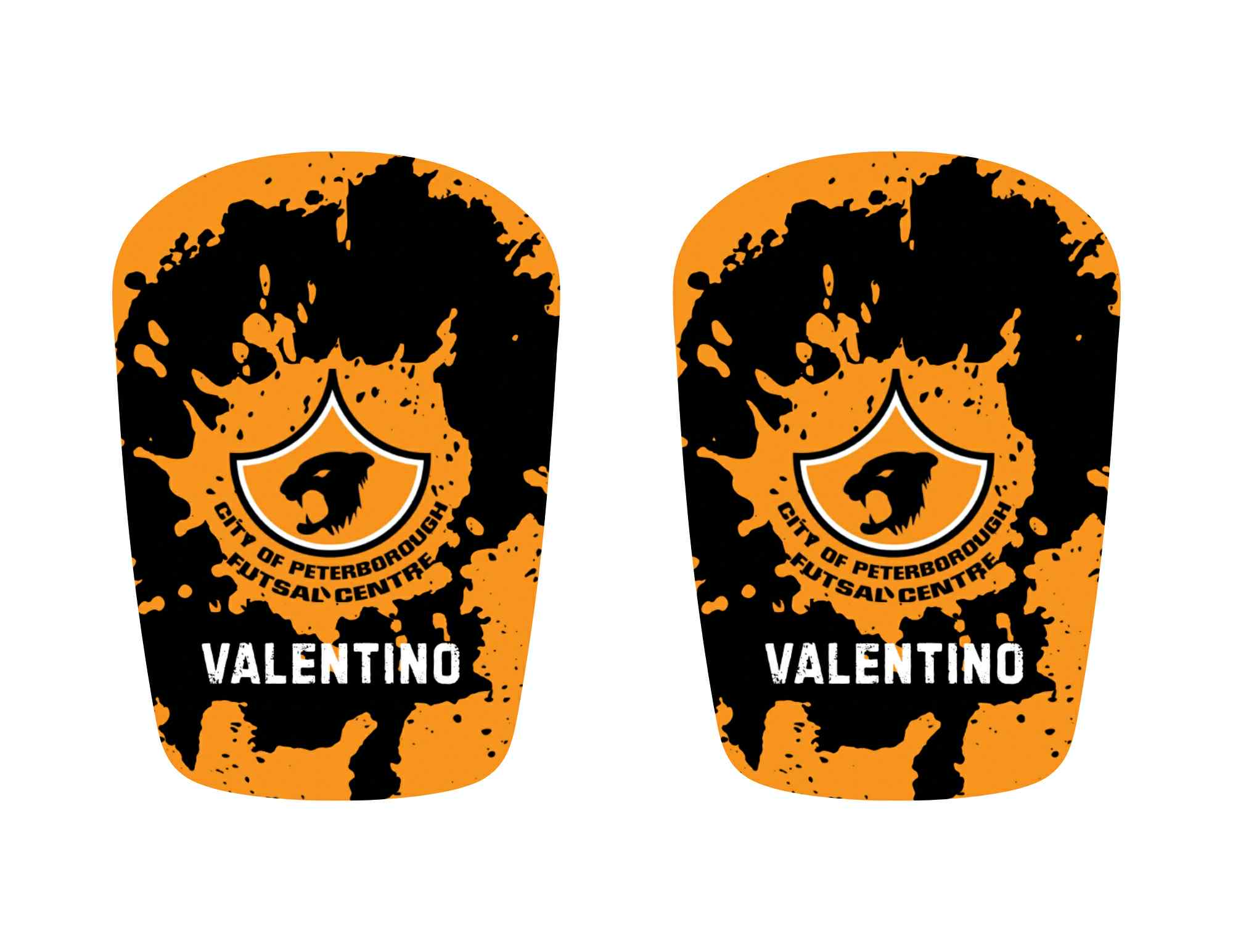 City of Peterborough Futsal Centre Sports Shin Pads - The Merch Collective UK