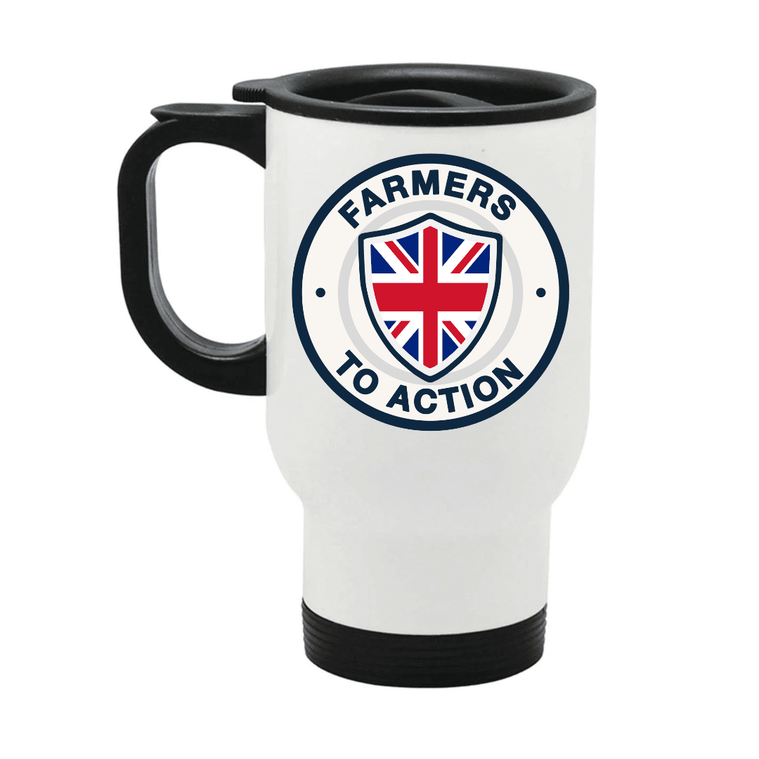 Farmers To Action Travel Mug - The Merch Collective UK
