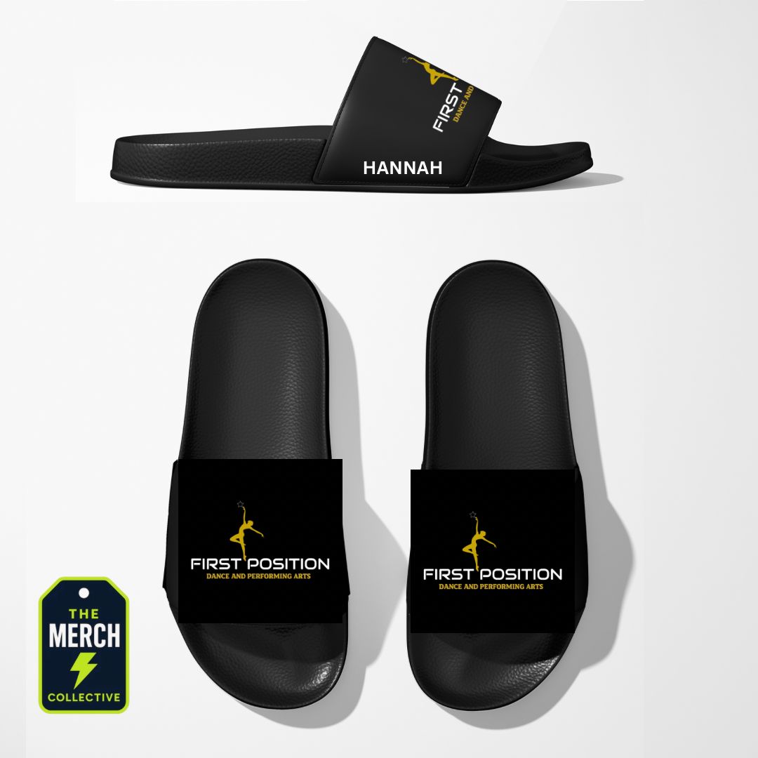 First Position Kids Sliders - The Merch Collective UK