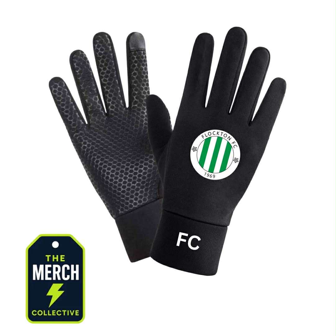 Flockton FC Sports Gloves - The Merch Collective UK