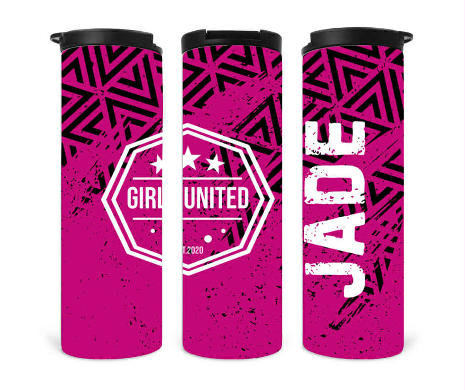 Girls United 600ml Travel Mug - The Merch Collective UK