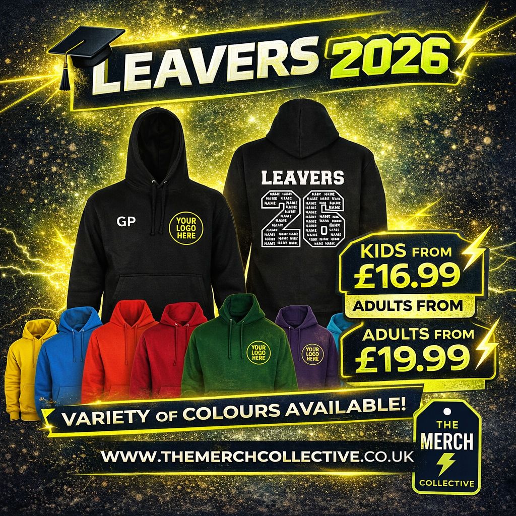 Leavers 2026 Hoodies - The Merch Collective UK