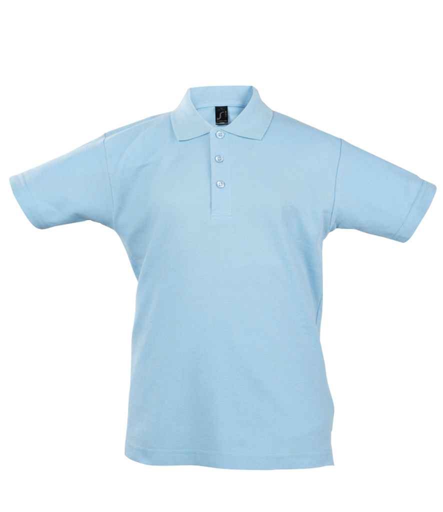 Premium Kids Summer II Cotton Polo Shirt - The Merch Collective UK