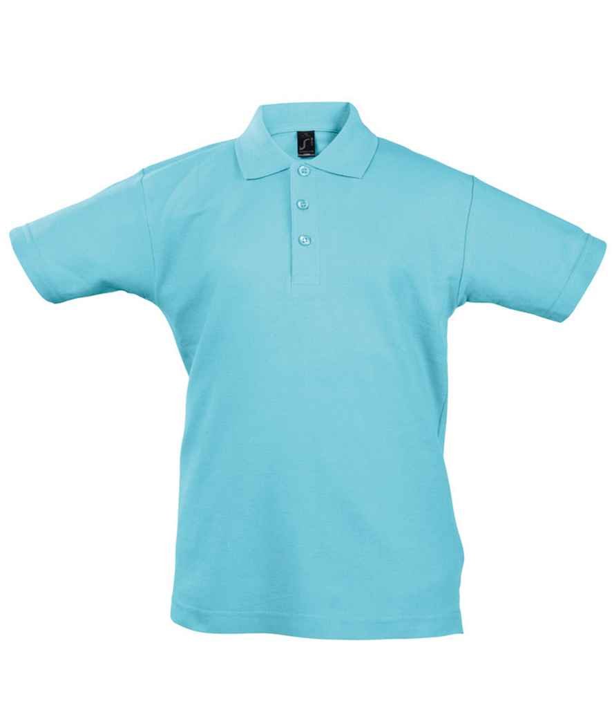 Premium Kids Summer II Cotton Polo Shirt - The Merch Collective UK