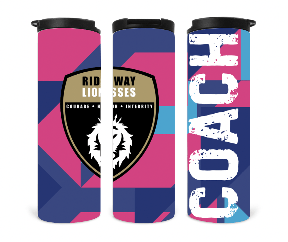 Ridgeway Lionesses 600ml Travel Mug - The Merch Collective UK