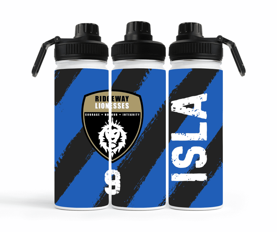 Ridgeway Lionesses 850ml Water Bottle - The Merch Collective UK