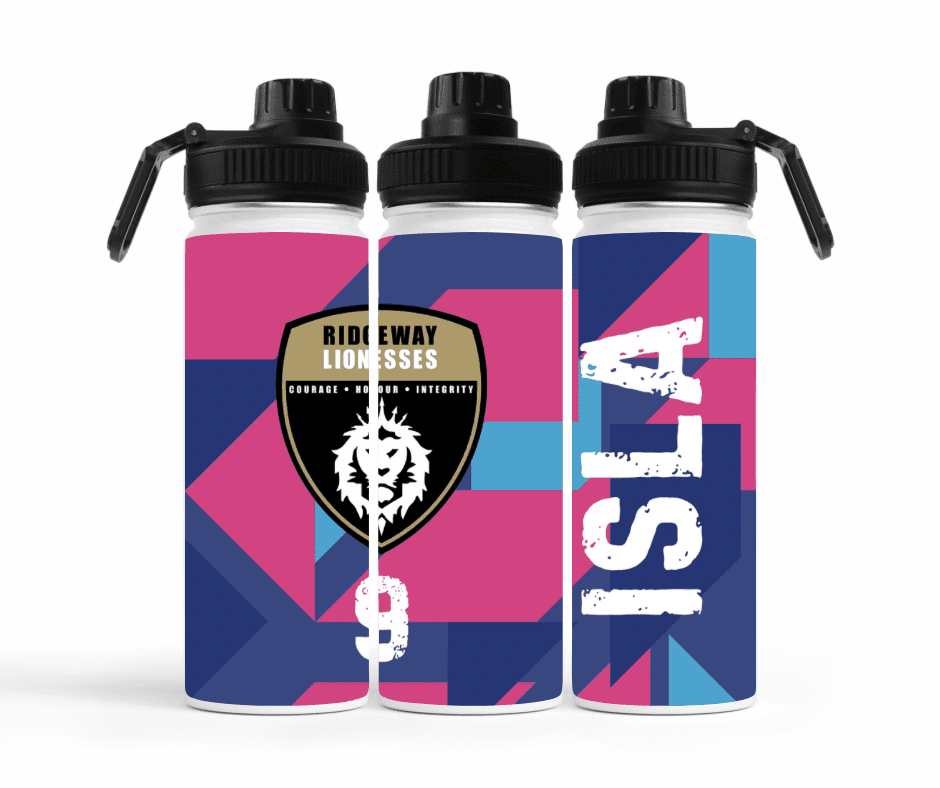 Ridgeway Lionesses 850ml Water Bottle - The Merch Collective UK