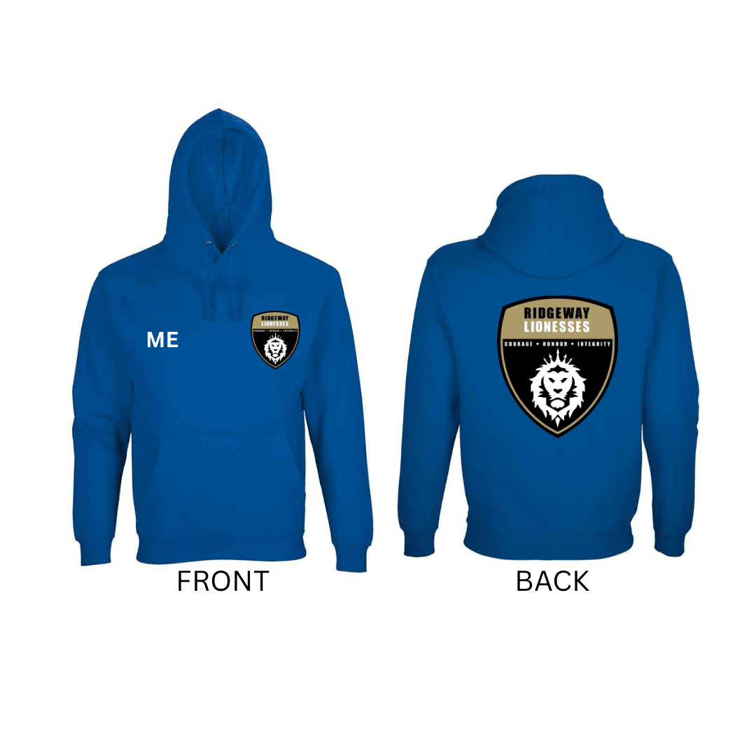 Ridgeway Lionesses Kids Hoodie - The Merch Collective UK
