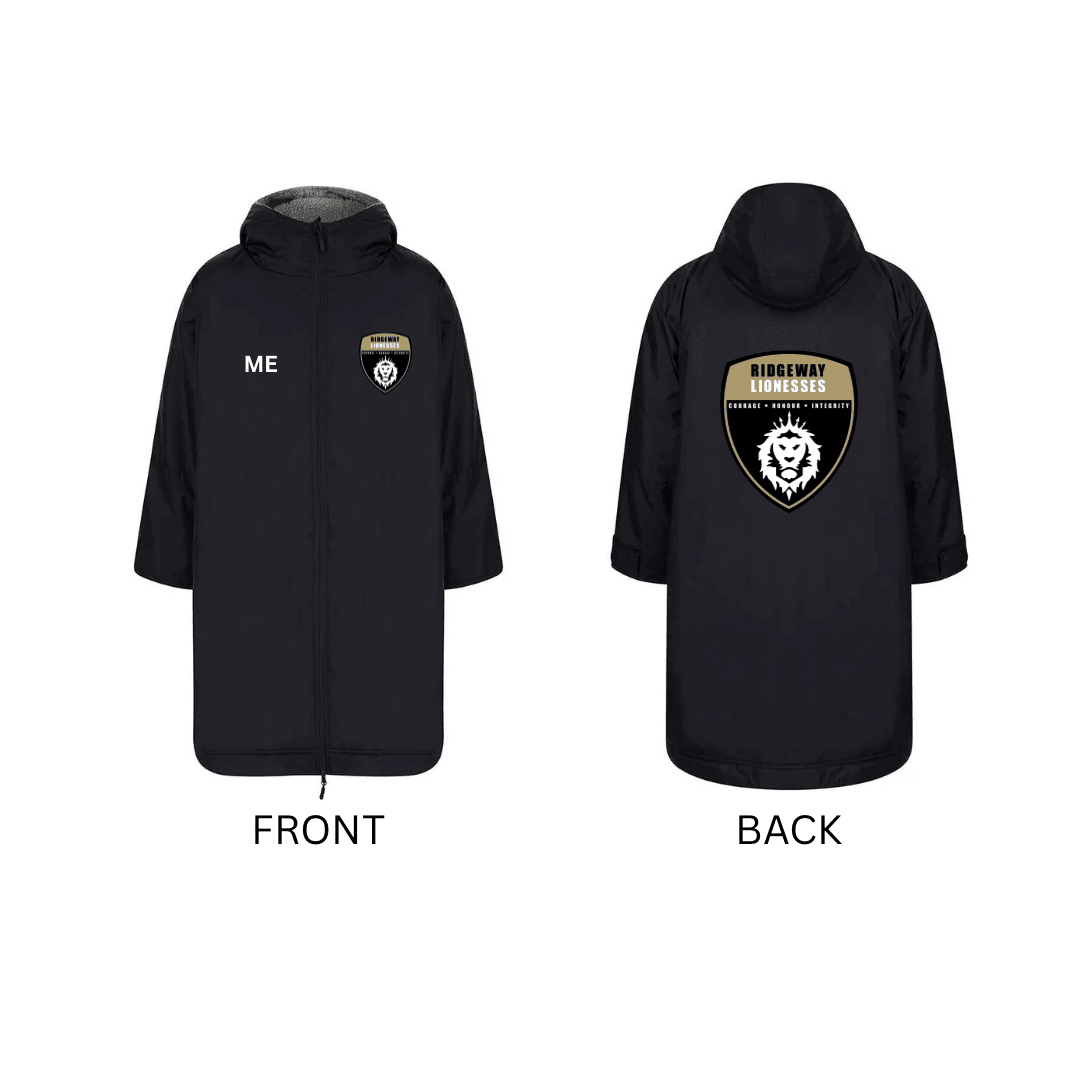 Ridgeway Lionesses Kids Weather Robe - The Merch Collective UK