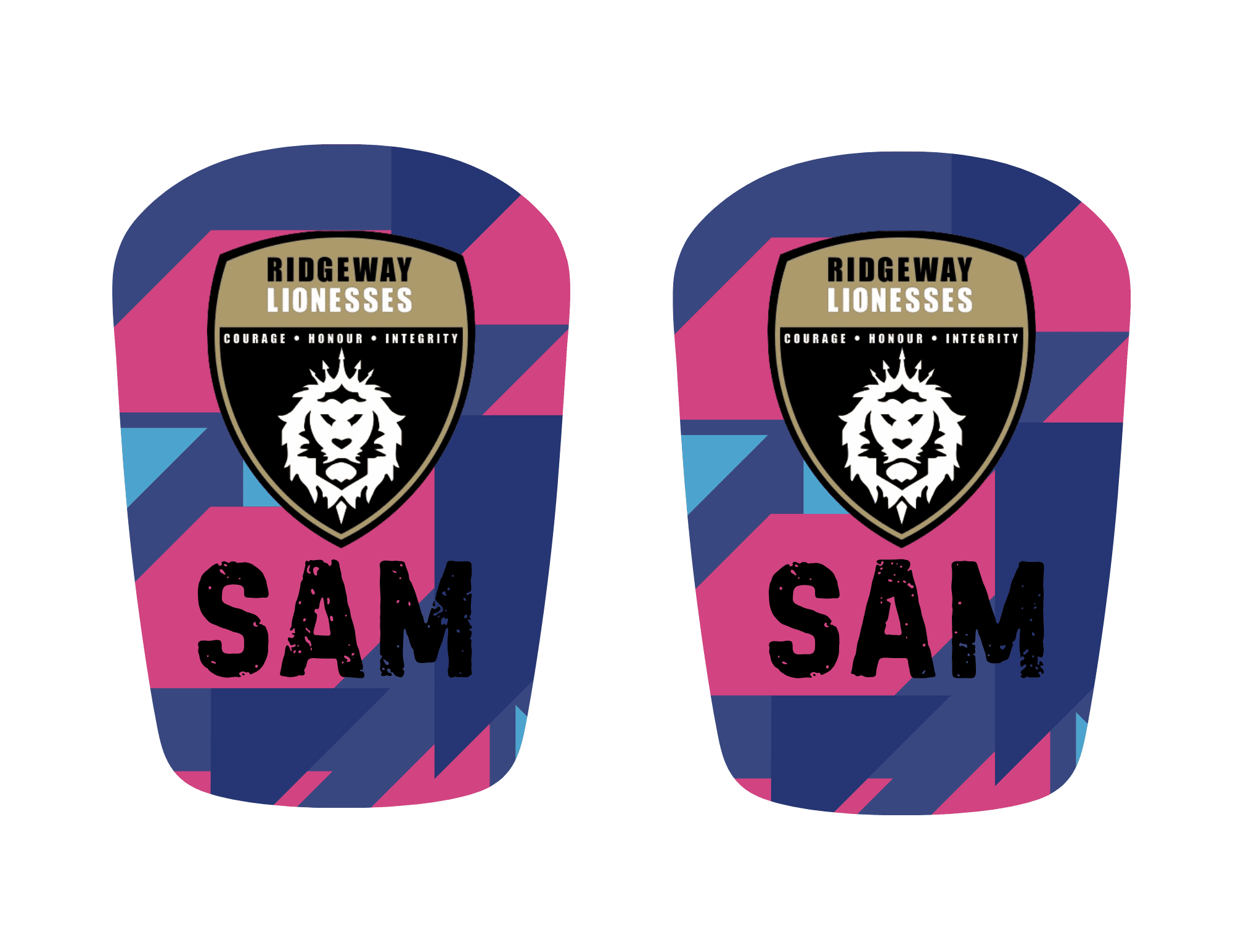 Ridgeway Lionesses Sports Shin Pads - The Merch Collective UK
