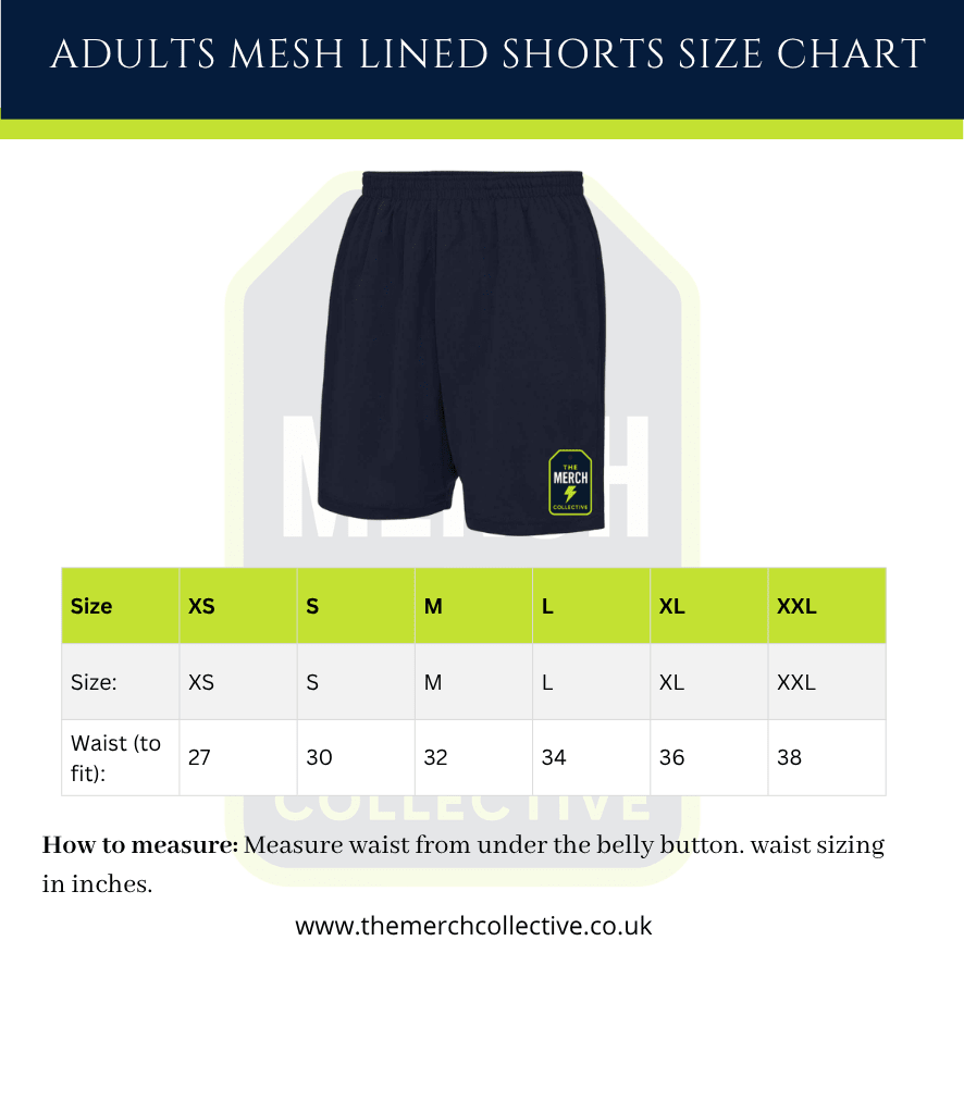 Wakefield Athletic JFC Adult Mesh Lined Shorts - The Merch Collective UK