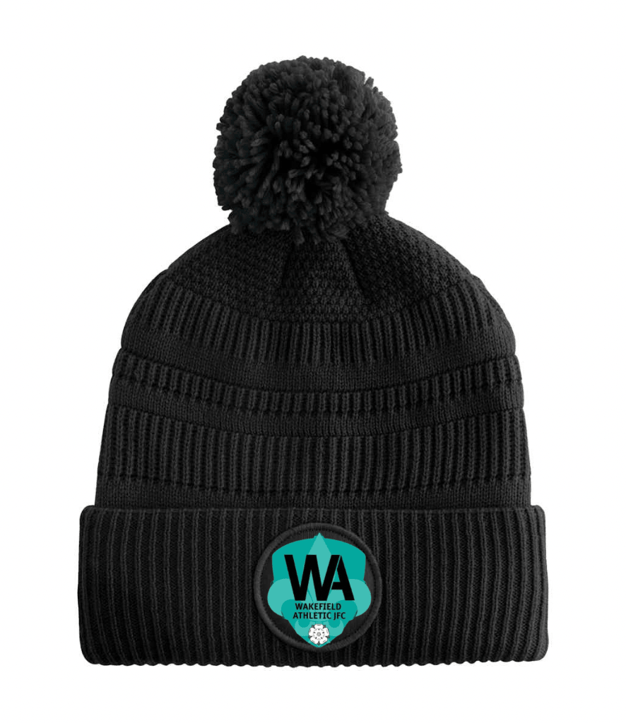 Wakefield Athletic JFC Bobble Beanie Hat - The Merch Collective UK