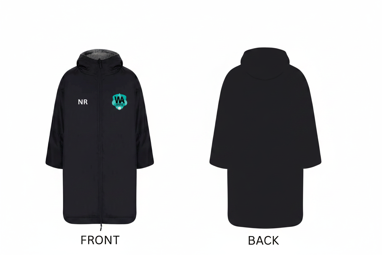 Wakefield Athletic JFC Kids Weather Robe - The Merch Collective UK