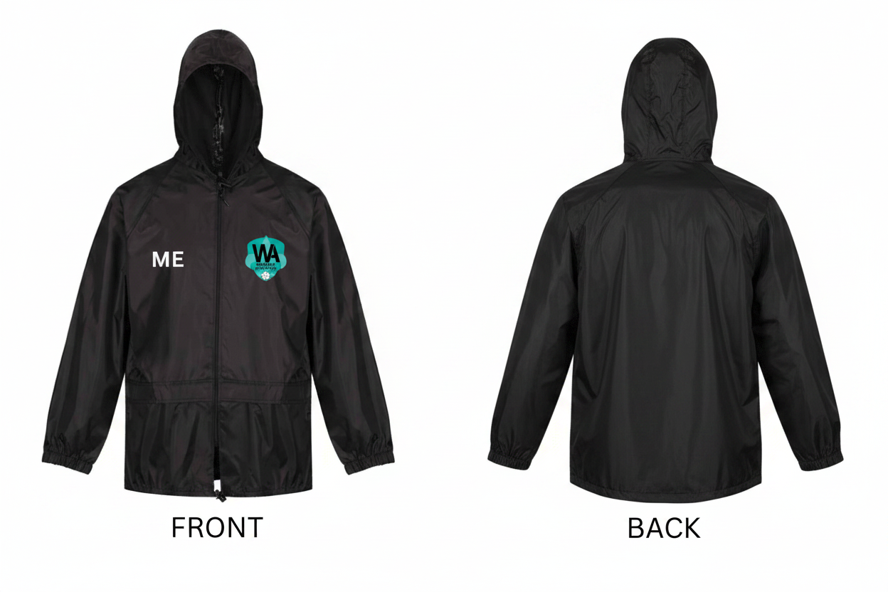 Wakefield Athletic Kids Rain Coat - The Merch Collective UK