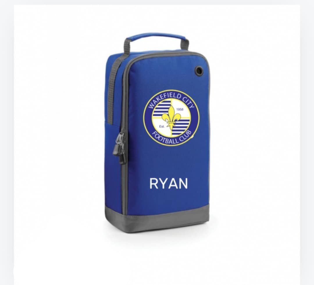 Wakefield City Blue Boot Bag - The Merch Collective UK
