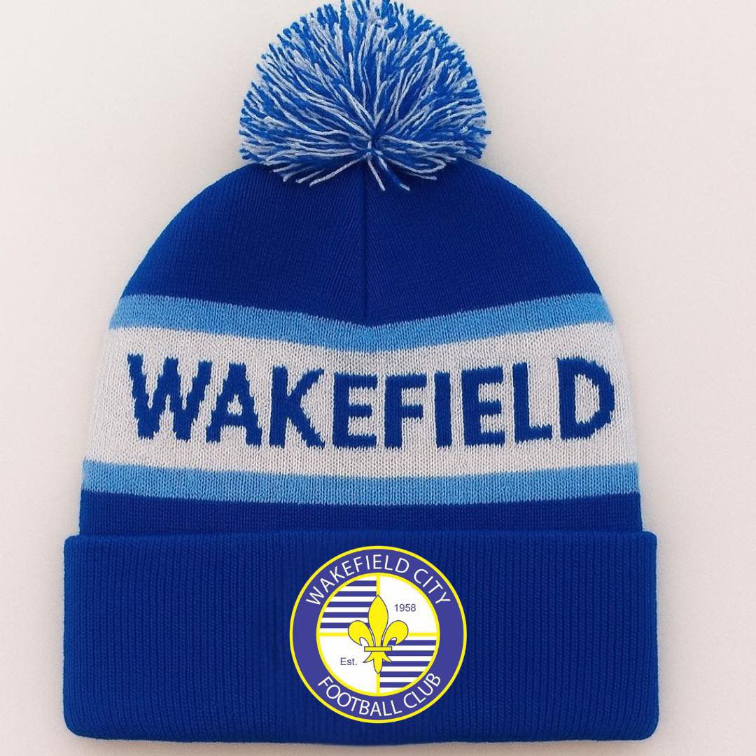Wakefield City Bobble Hat - The Merch Collective UK
