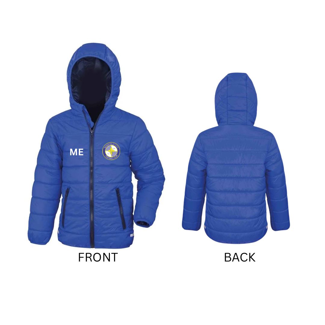 Wakefield City Kids Core Soft Padded Jacket - The Merch Collective UK