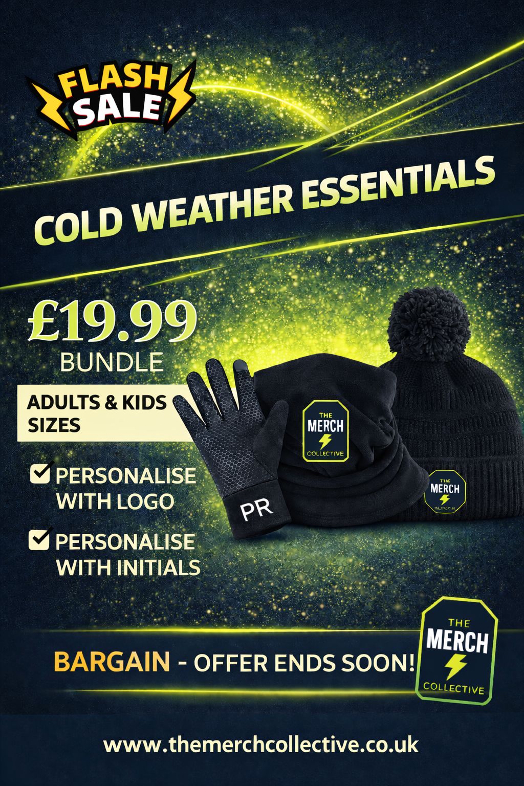 Winter Accessories Bundle - The Merch Collective UK