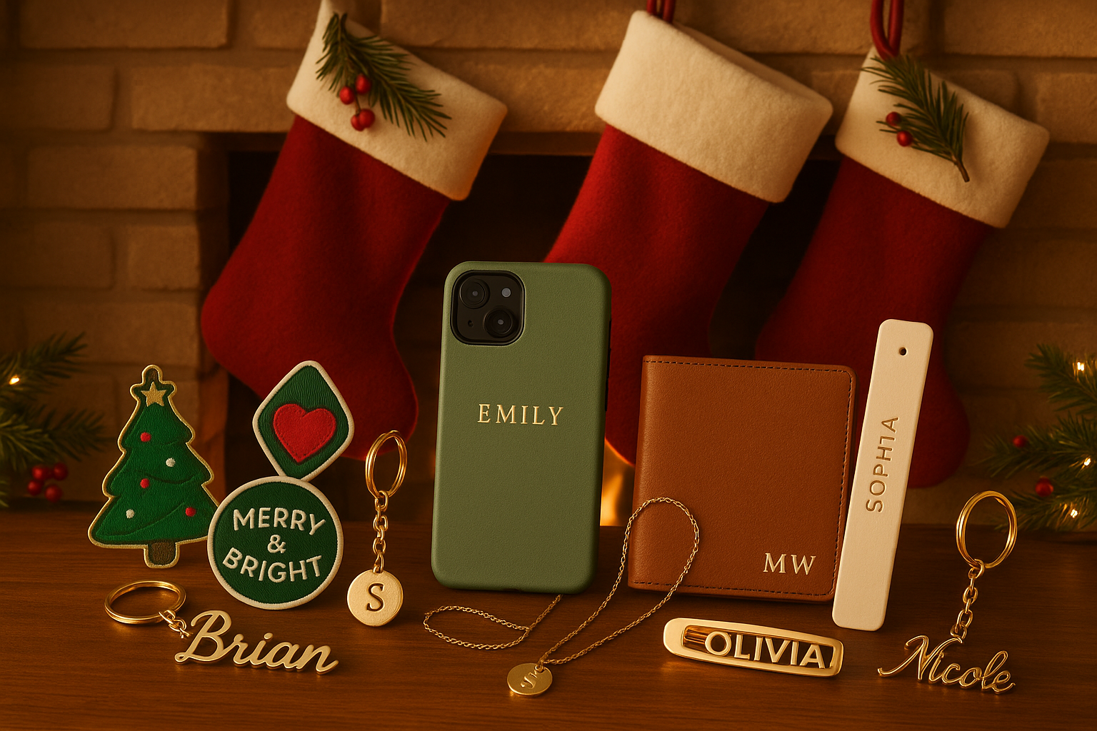 Personalised Accessories That Make Perfect Christmas Stocking Fillers