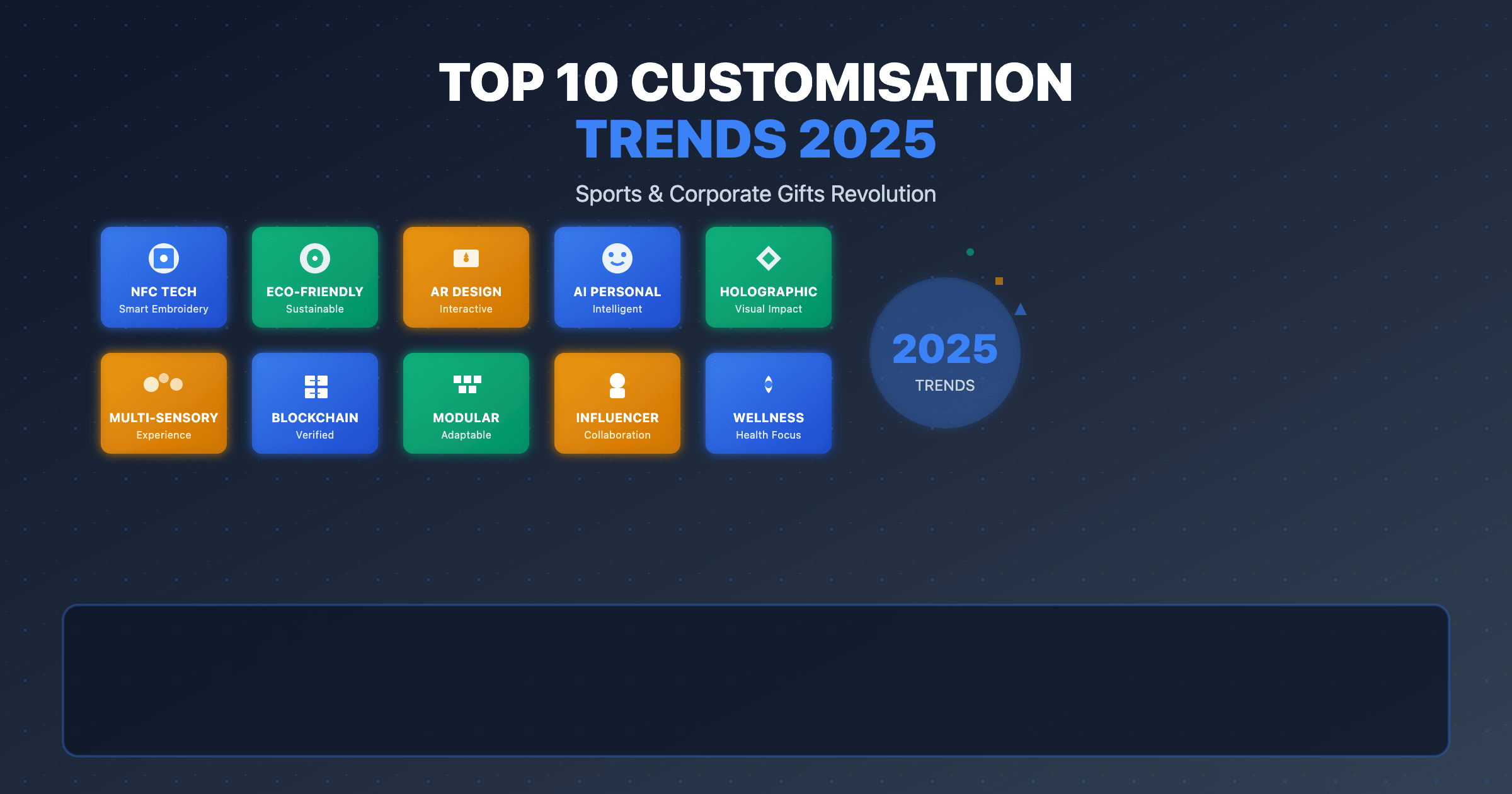 Top 10 Trending Customization Ideas for Sports and Corporate Gifts in 2025 - All About Annie LTD