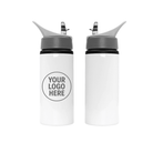 750ml Straw Top Water Bottle - The Merch Collective UK