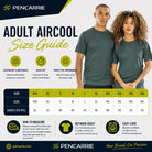 Adults Aircool Size Guide