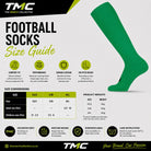Football Socks Size Guide