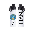 Maghull FC 850ml Water Bottle White