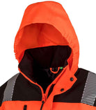 RS475 Fluorescent Orange/Black Detail
