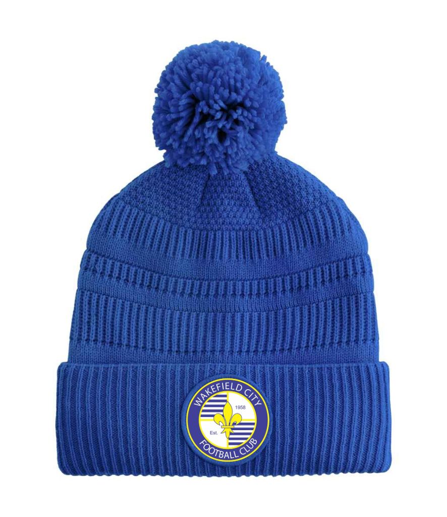 Wakefield City Bobble Beanie Hat