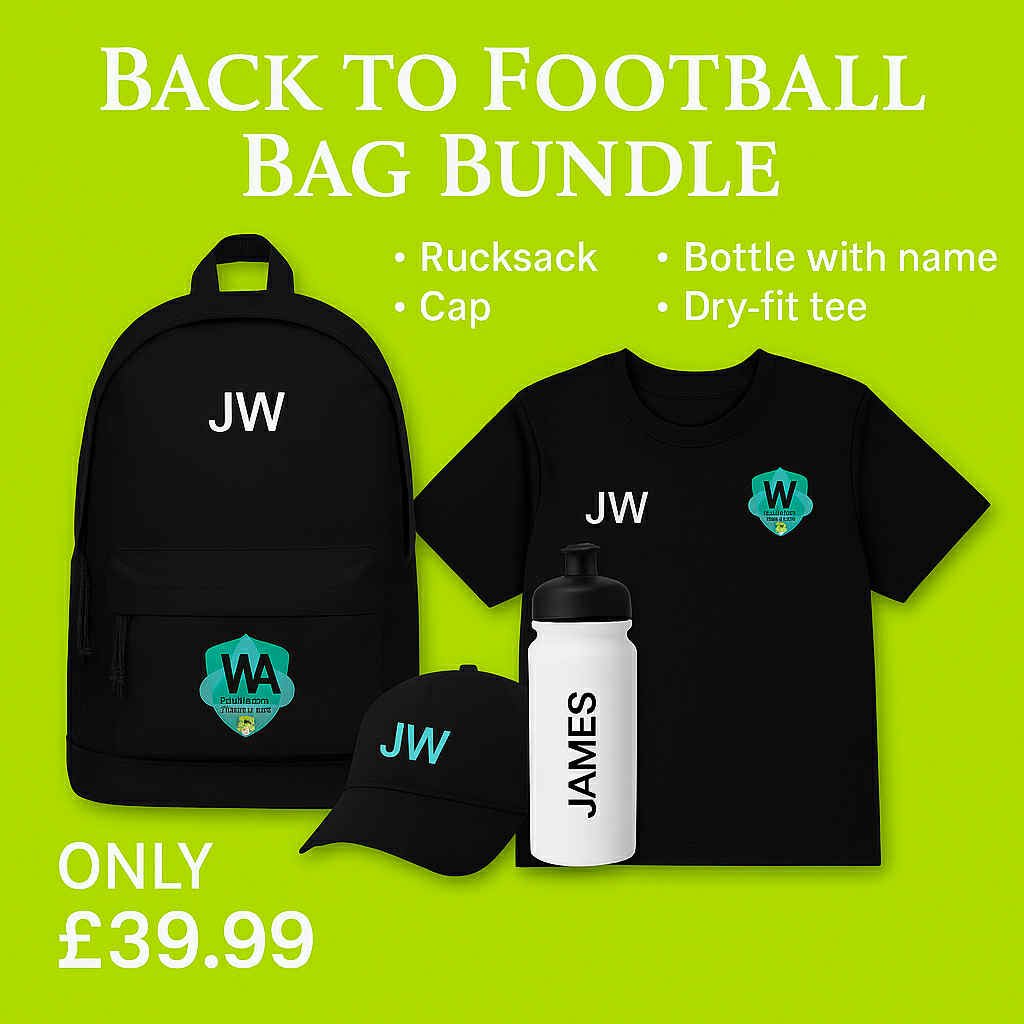 BACK TO FOOTBALL BAG BUNDLE - The Merch Collective UK