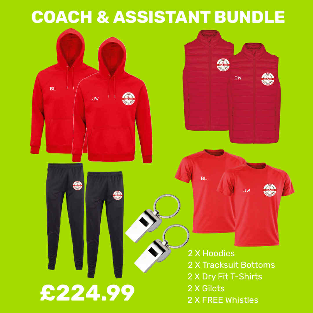 COACH & ASSISTANT BUNDLE - The Merch Collective UK
