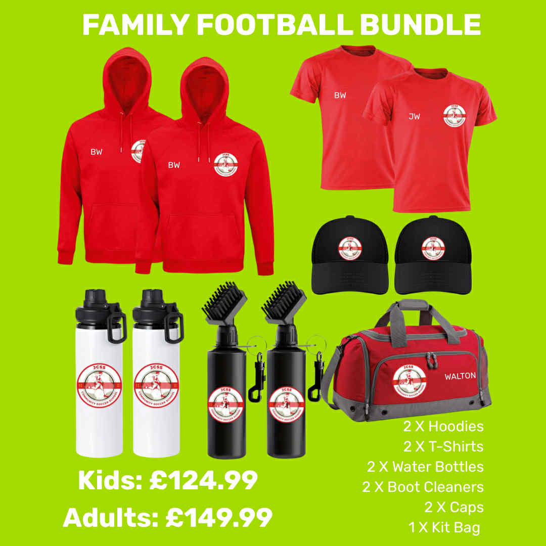FAMILY FOOTBALL BUNDLE - The Merch Collective UK