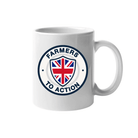 Farmers To Action 11oz Ceramic Mug - The Merch Collective UK