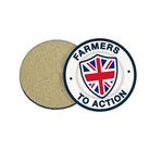Farmers To Action Drinks Coaster - The Merch Collective UK