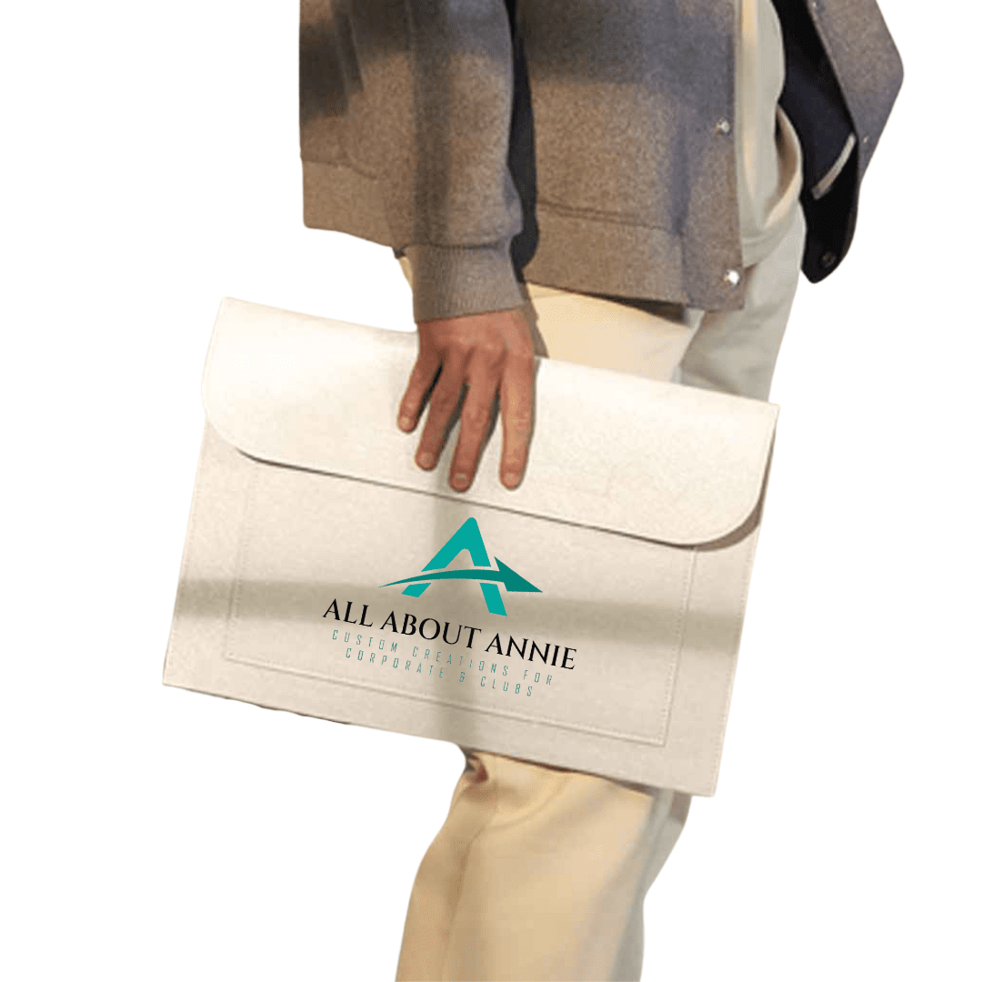 Felt Laptop & Document Sleeve - All About Annie LTD