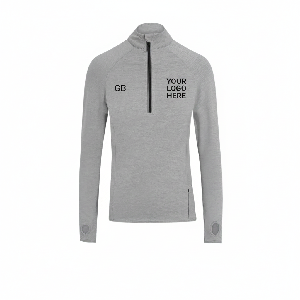 Half Zip Active Top Men’s - The Merch Collective UK