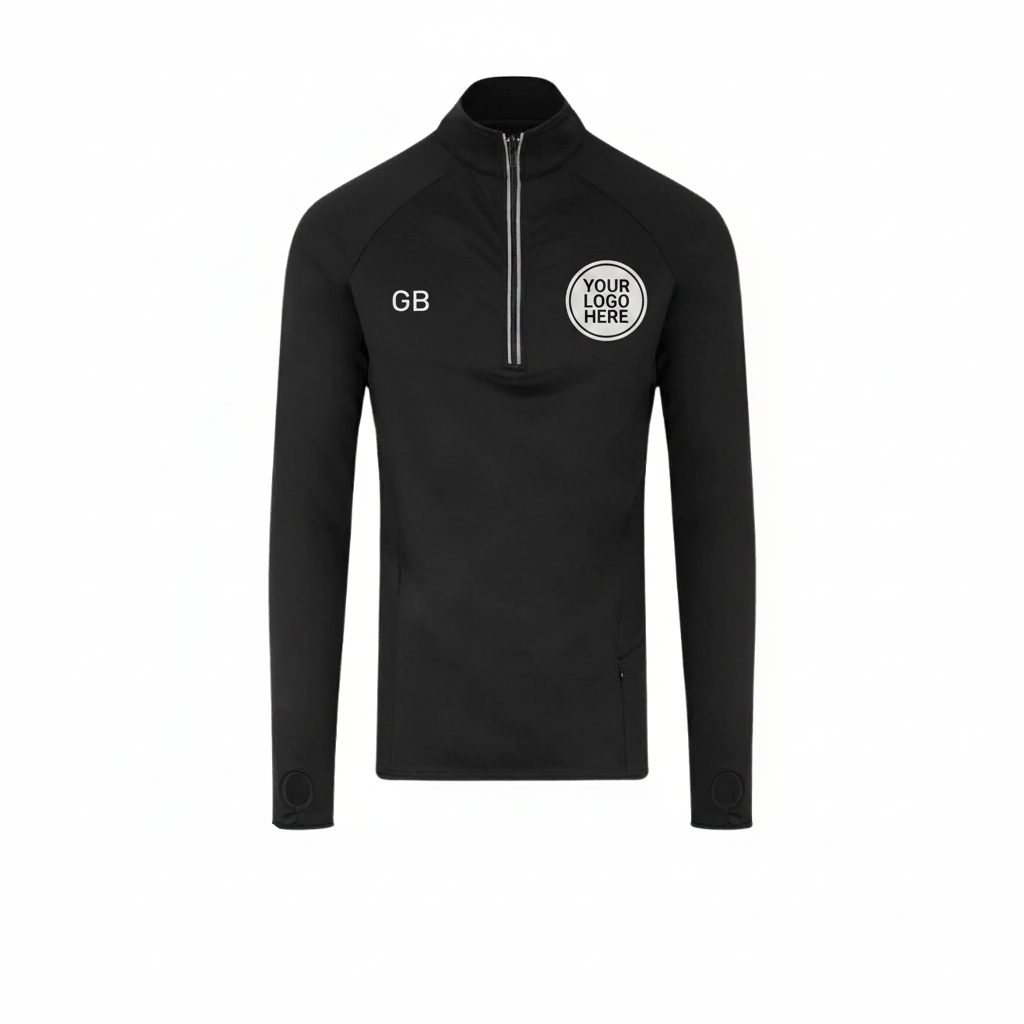 Half Zip Active Top Men’s - The Merch Collective UK